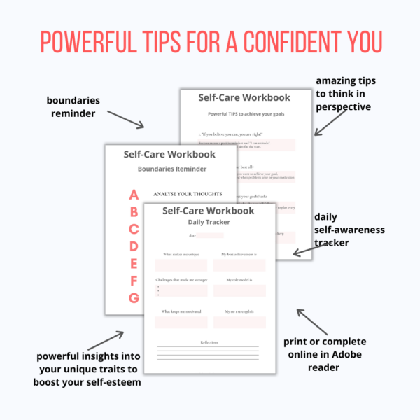 SELF-CARE WORKBOOK BY EMILIA SANDOIU