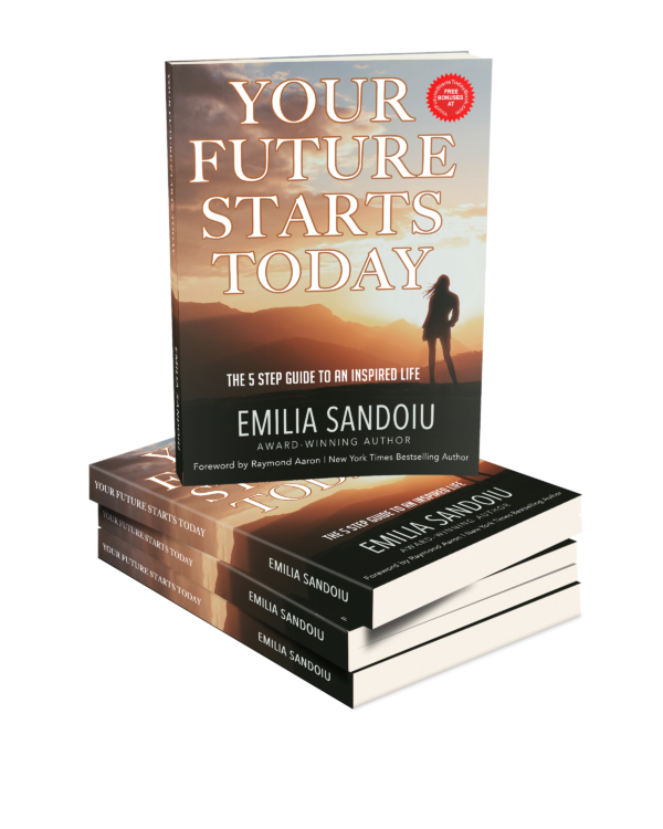 Your future starts today book by Emilia Sandoiu